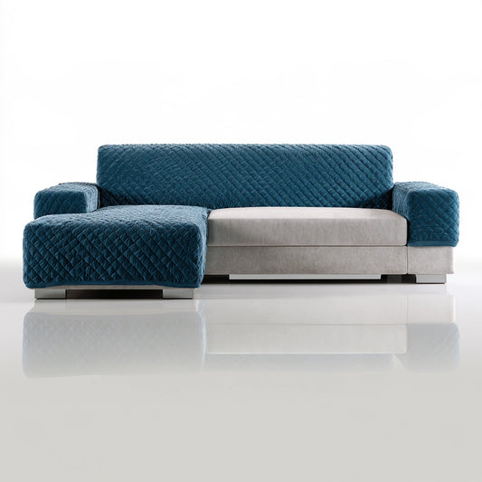 Nowoczesna sofa, z aksamitu, kolor: jasnoszary